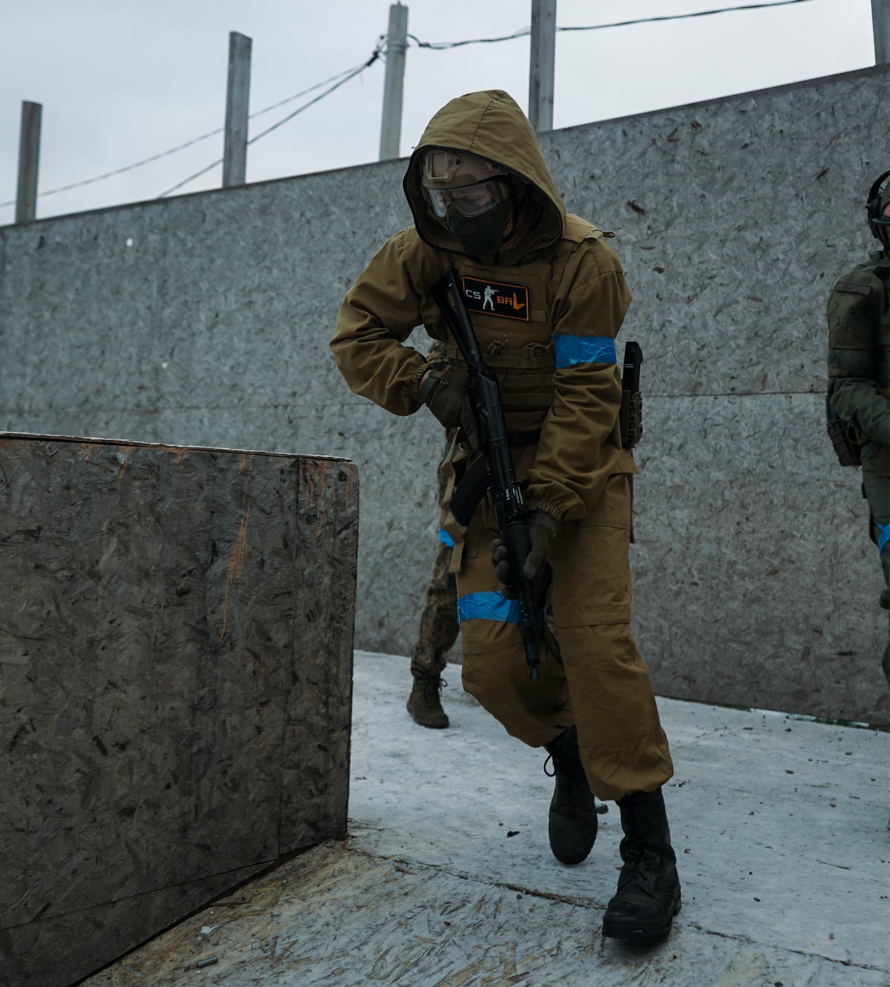 Человек бежит